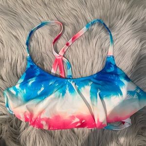 PINK bathing suit top